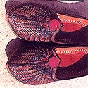 Leather Embroidered Mojari/Footware of Rajasthan