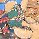 Leather Embroidered Mojari/Footware of Rajasthan