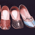 Leather Embroidered Footwear/Tilla Jutti of Punjab