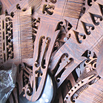 Wooden Comb and Hair Ornaments of Assam