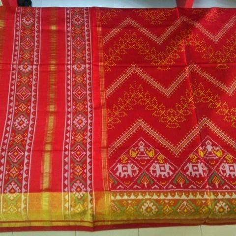 Ikat/Patola Sari Weaving of Ahmedabad, Gujarat